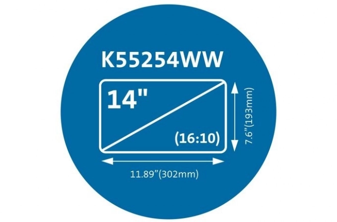 Filtru magnetic pentru intimitate MagPro pentru laptop de 14 inch (16:10)
