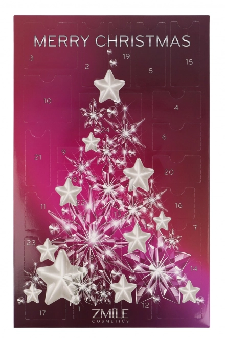 Calendar advent Zmile Cosmetics „Brad de Crăciun de Cristal“