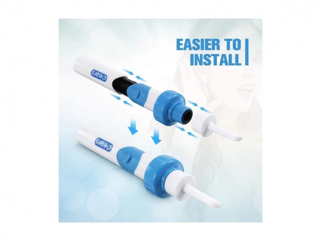 Aspirator cu vacuum pentru ceara urechii C-ears