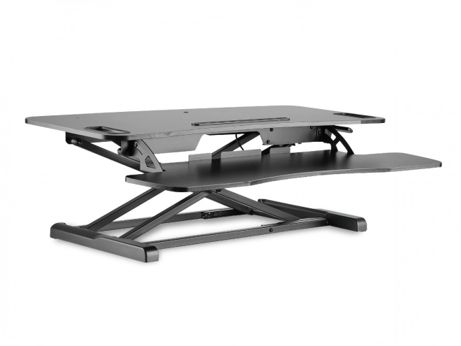 Suport ergonomic pentru birou, suprafață de lucru: 950x615x106-460 mm, reglabilă, neagră