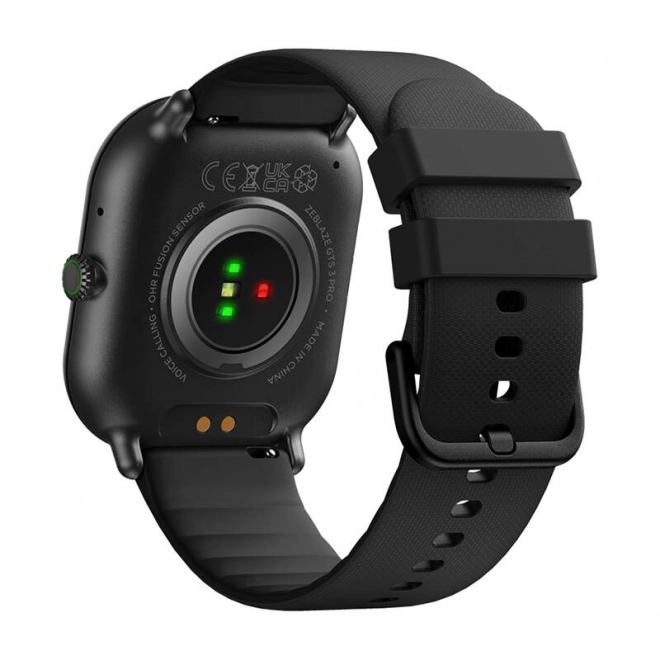 Ceas inteligent cu monitorizare sănătate Zeblaze GTS 3 Pro negru