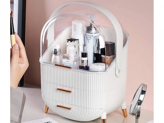 Organizator cosmetică cu sertare elegant și spațios