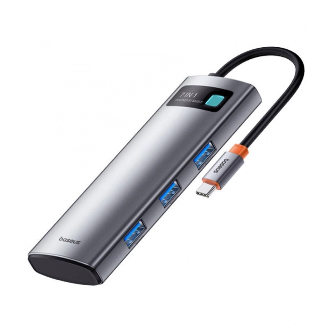 Adaptor multifuncțional USB-C 7 în 1 Baseus Gleam