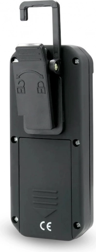 Muncă hands‑free datorită magnetului și clipsului cu cârlig