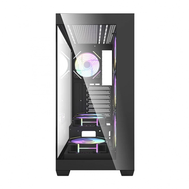 Carcasa computer Darkflash cu ventilatoare ARGB