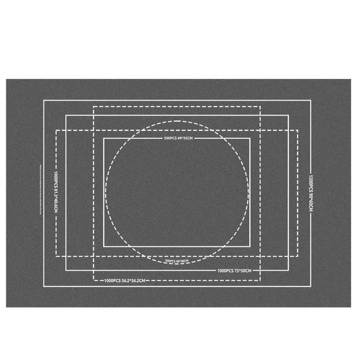 Mata pentru puzzle-uri cu tub gonflabil Malatec