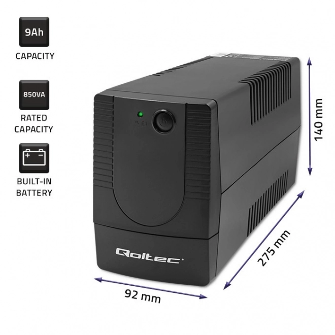 Zasilator UPS Monolith 850VA 480W