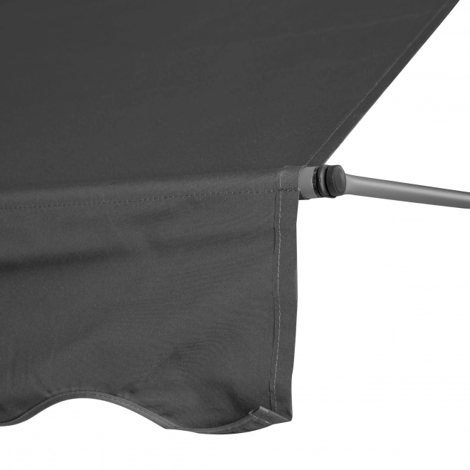 Umbrelă de balcon ajustabilă pe înălțime, rezistentă la apă, cu manivelă manuală