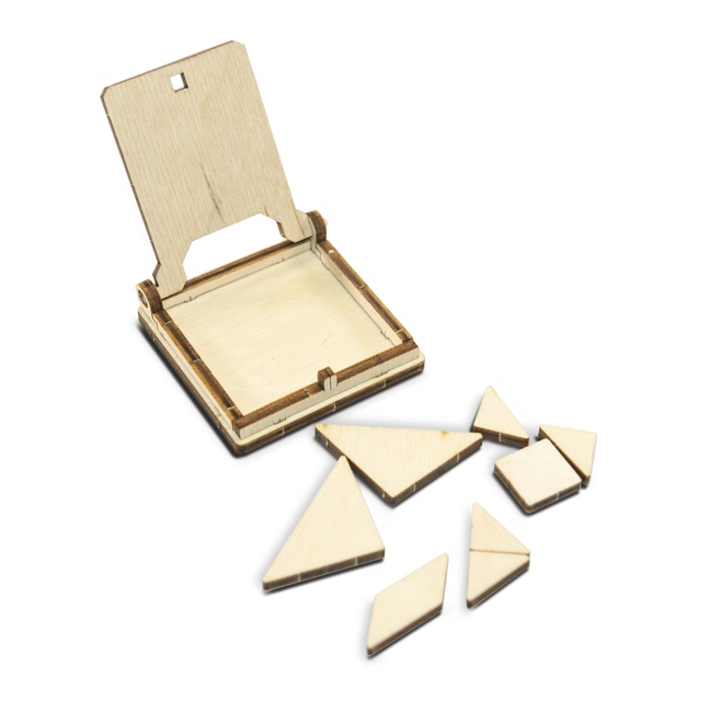 Puzzle din lemn 3D - Geometrie
