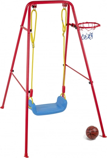 Leagăn și baschet într-unul singur