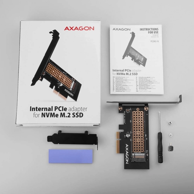 Adapter intern PCIE M.2 NVMe