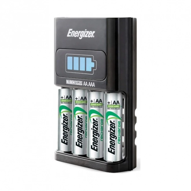 Încărcător rapid cu 4 acumulatori Energizer R6/AA 2300mAh