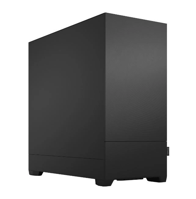 Carcasă Fractal Pop Silent Black Solid