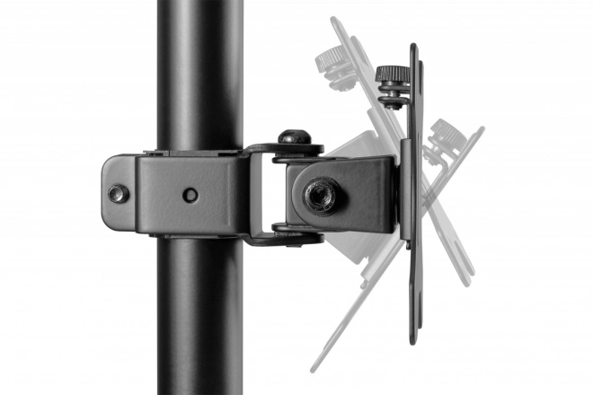 Suport birou pentru două monitoare 32 inch 8kg negru