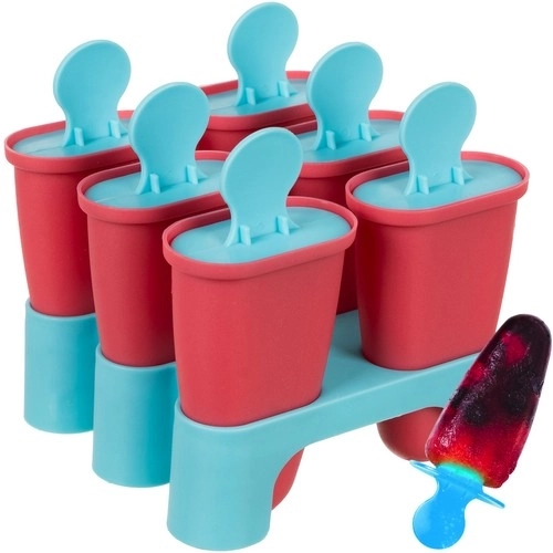 Forme pentru înghețată pe băț RUHHY – set 6 buc