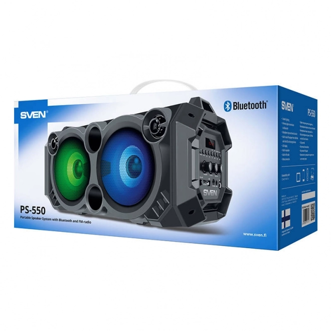 Reproducător Sven PS-550 cu Bluetooth