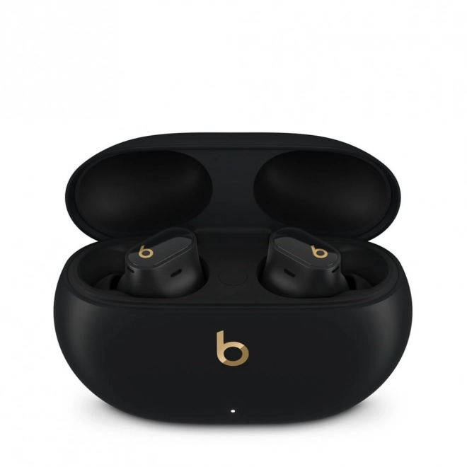 Căști fără fir Beats Studio Buds Plus - negru și auriu