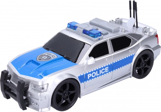 Mașinuță de poliție cu efecte sonore și luminoase
