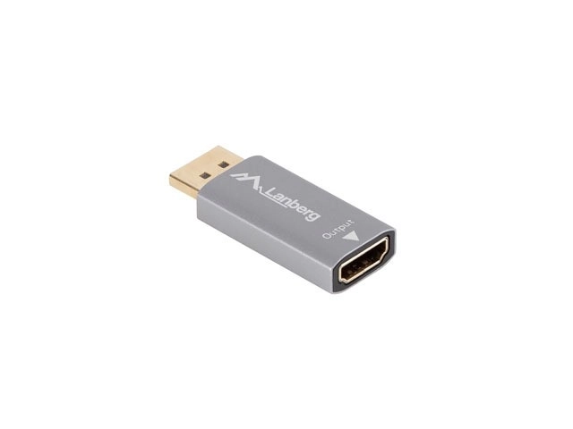 Adaptor DisplayPort la HDMI 4K Argintiu