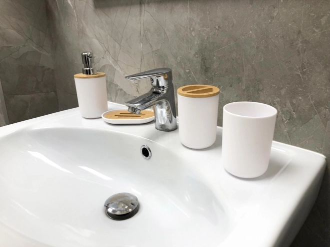 Set baie alb cu 6 piese