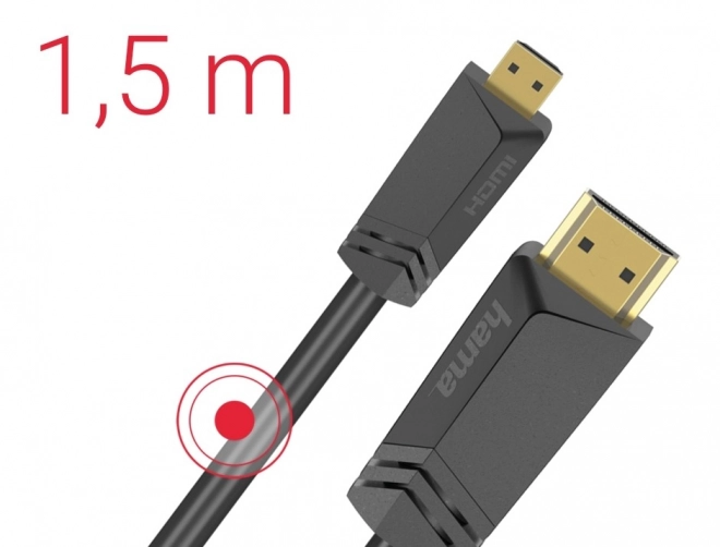 Cablu HDMI la Micro HDMI 1,5m