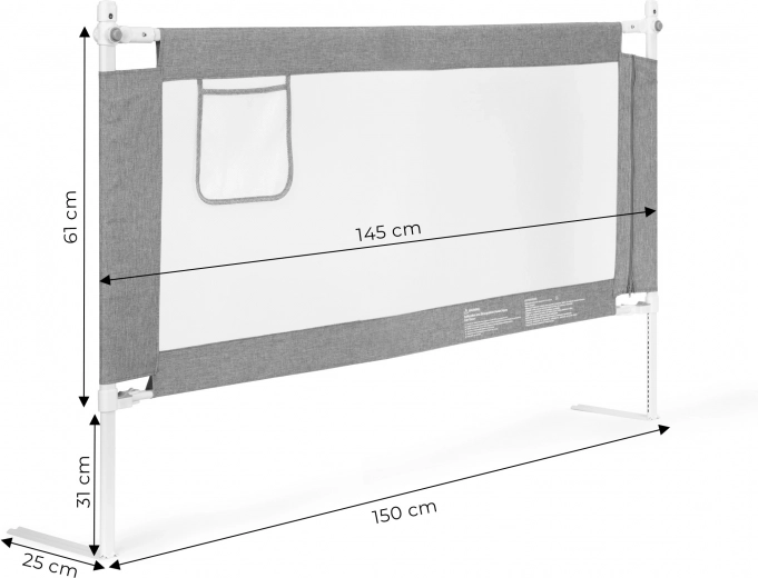 Înălțime reglabilă și montaj universal