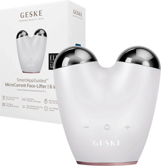 Tonifiant facial Geske 6 în 1 cu microcurenți și aplicația Starlight