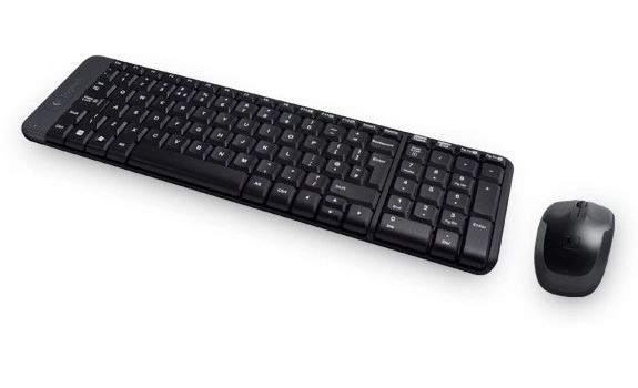 Set wireless Logitech MK220 tastatură și mouse
