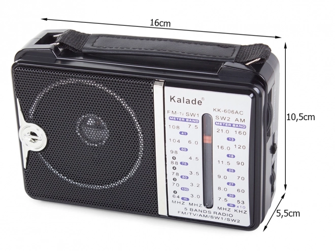 Radio Retro Portabil pentru Bucătărie