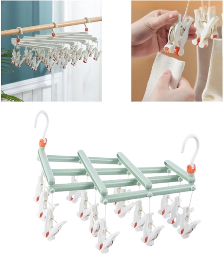 Agățare stabilă datorită cârligelor duble