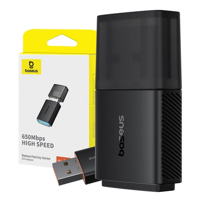 Adaptor WiFi Baseus FastJoy 650Mbps negru