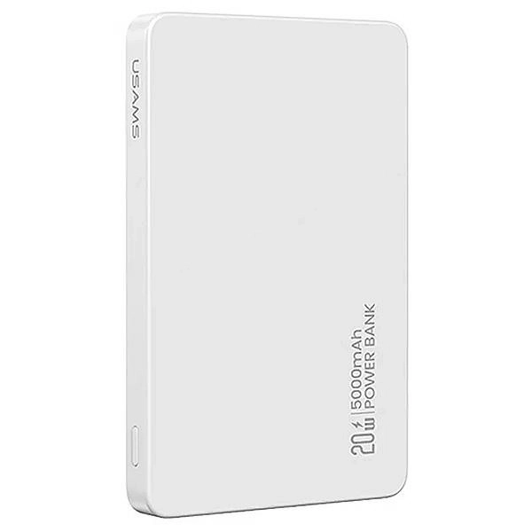 Powerbank MagSafe 5000mAh Alb cu Încărcare Inductivă și PD