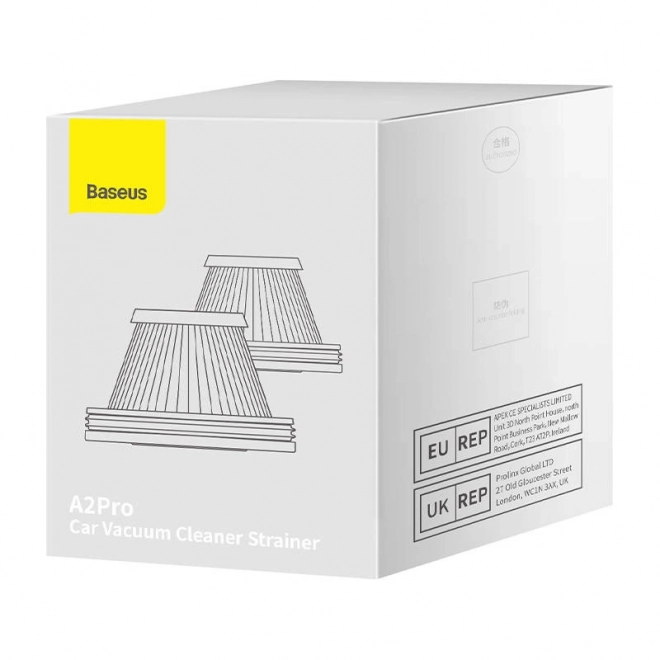 Filtre HEPA pentru aspirator auto Baseus A2Pro set 2 piese negre