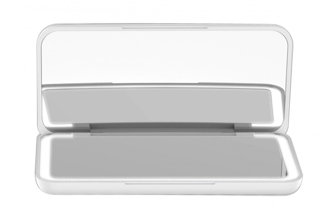 Lustru cosmetic portabil cu LED