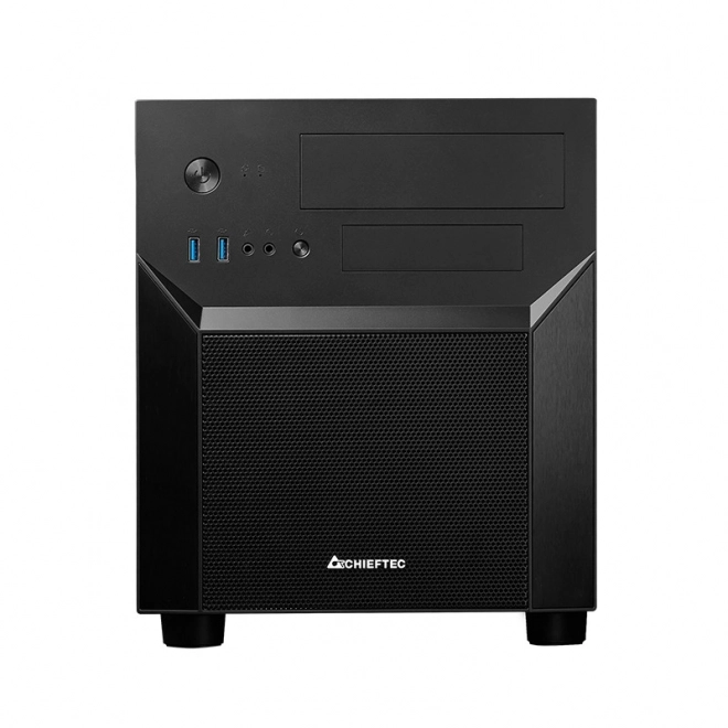 Carcasa neagră pentru PC mATX Cube Mesh Series