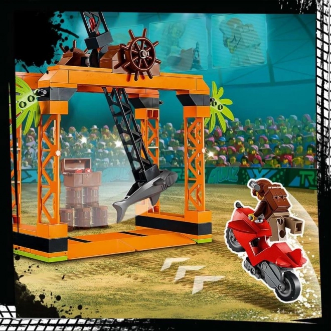 Provocarea cascadoriilor cu rechini LEGO City