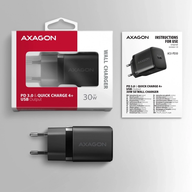 Încărcător de rețea PD 30W AXAGON