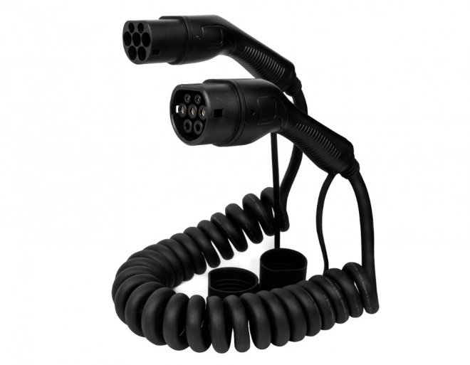 Cablu de încărcare spiral Defenzo pentru mașini electrice