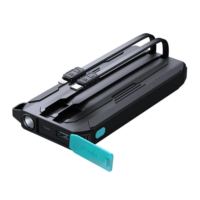 Powerbanka Joyroom 10000 mAh cu cablu Lightning și USB-C
