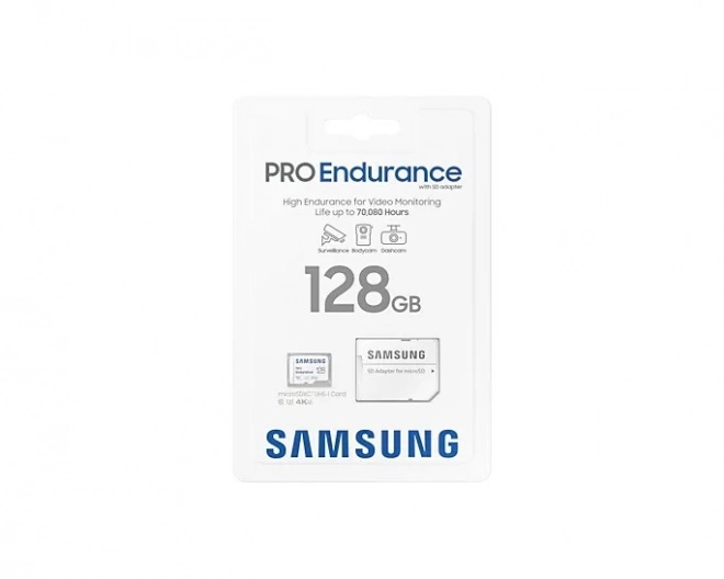 Card de memorie Samsung Pro Endurance 128GB cu adaptor