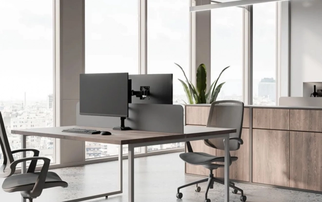 Rama monitor Neomounts NERO pentru ecrane de până la 32"