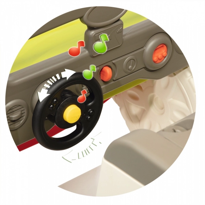 Smoby Auto Adventure cu tobogan și nisipar