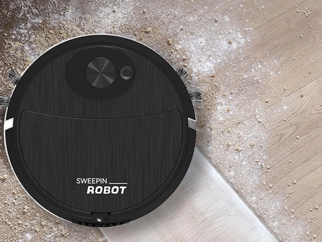 Robot de curățenie cu perie fără fir