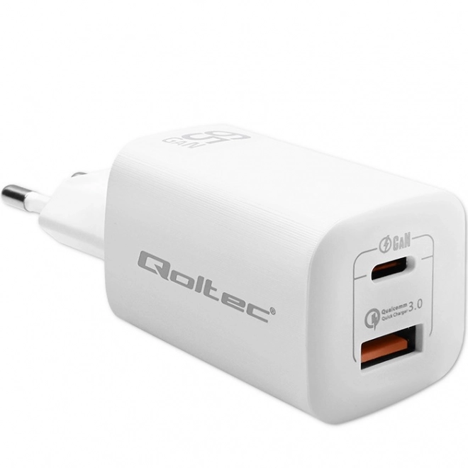 Încărcător de rețea 65W GaN ULTRA USB-C PD și USB QC 3.0
