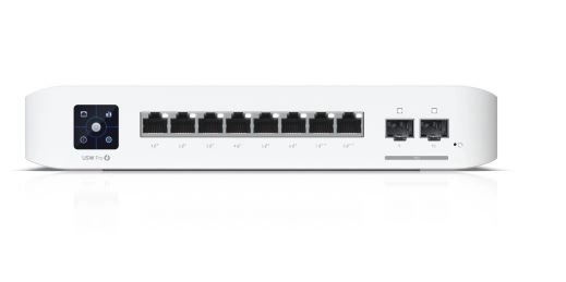 Comutator UniFi PoE cu 8 porturi, 10G SFP+ (120 W)