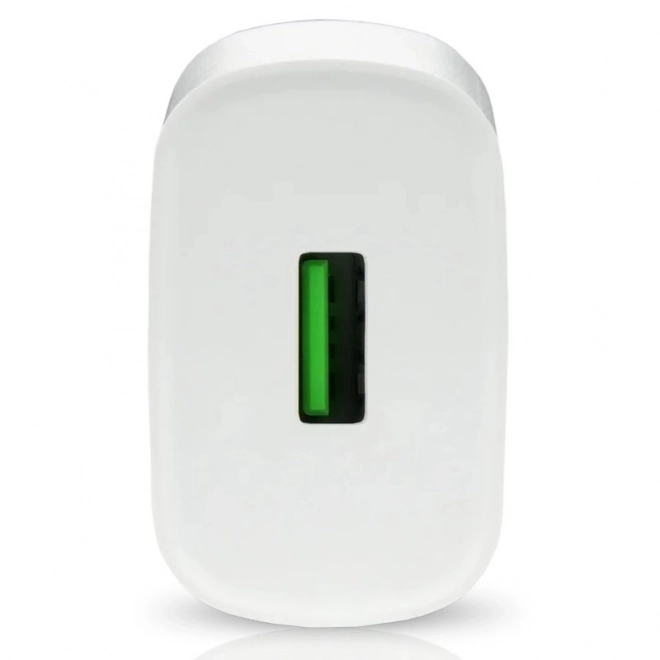 Încărcător USB alb 18W QC3.0
