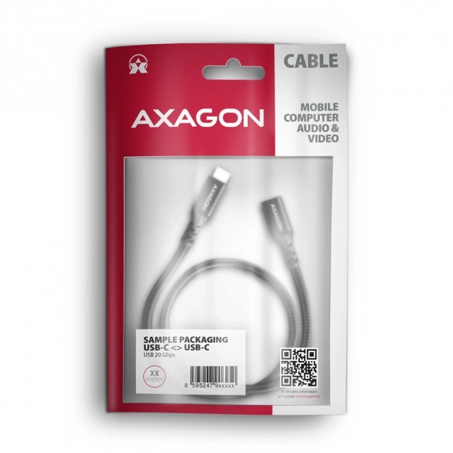 Cablu prelungitor USB-C Gen2 cu o împletitură