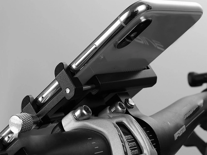 Suport telefon bicicletă aluminiu