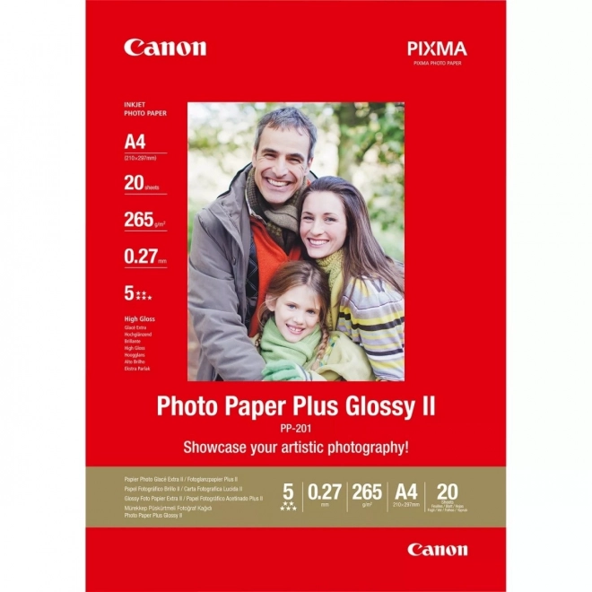 Hârtie Canon lucioasă pentru fotografii A4