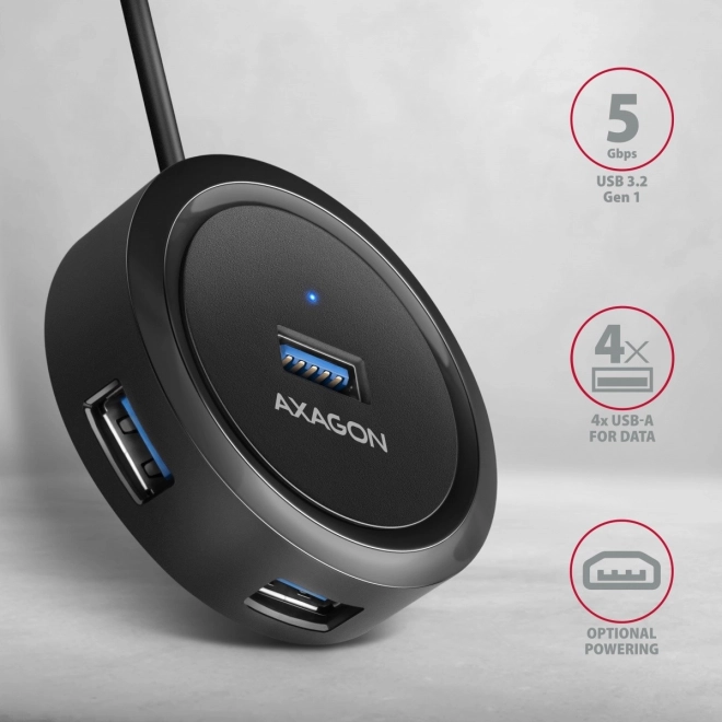 Hub USB 4 porturi AXAGON